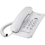  Телефон проводной TEXET TX-212 светло-серый 