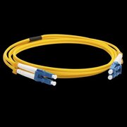  Патч-корд LANMASTER (LAN-2LC-2LC/SU-2.0) оптический LSZH, дуплексный, LC/UPC-LC/UPC, SM OS2, 2.0 м 