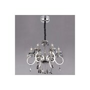  Люстра HIPER (H824-6) 6E1440Вт + 30Вт LED chrome 