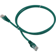  Патч-корд LANMASTER (LAN-PC45/U5E-1.5-GN) LSZH UTP кат.5e, 1.5 м, зеленый 