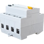 Выключатель IEK ВД1-63 (MDV10-4-040-300) дифф.тока УЗО 40A 300мА AC 4П 400В 4мод белый (упак. 1шт) 