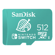  Карта памяти SanDisk SDSQXAO-512G-GN3ZN microSDXC 512GB Class 10 UHS-I A1 C10 V30 U3 for Nintendo Switch 100/90 MB/s 