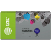  Картридж Cactus T9731 (CS-EPT973100) струйный черный (540мл) для Epson WorkForce WF-C869RD3TWFC/WF-C869RDTWF 