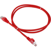  Патч-корд LANMASTER (LAN-PC45/U6-1.0-RD) LSZH UTP кат.6, 1.0 м, красный 