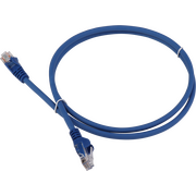  Патч-корд LANMASTER (LAN-PC45/U6-3.0-BL) LSZH UTP кат.6, 3.0 м, синий 