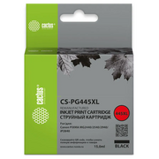  Картридж Cactus PG-445XL (CS-PG445XL) струйный черный (15мл) для Canon Pixma MG2440/2540/2940 