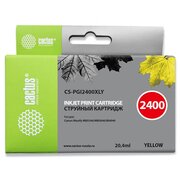  Картридж Cactus PGI-2400XLY (CS-PGI2400XLY) струйный желтый (20.4мл) для Canon MAXIFY iB4040/ МВ5040/ МВ5340 