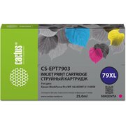  Картридж Cactus 79XL (CS-EPT7903) струйный пурпурный (24мл) для Epson WorkForce WF-4630 Pro/WF-4640 Pro/WF-5110 Pro 