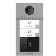  Видеопанель Hikvision DS-KV8213-WME1(B)/Flush цветной сигнал цвет панели серый 