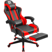  Кресло DEFENDER Rock (64346) игровое Black/Red PU 