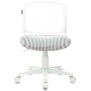  Кресло Бюрократ CH-W296NX/LG/Twist детское светло-серый TW-02 Twist сетка/ткань крестов. пластик пластик белый 