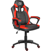  Кресло DEFENDER SkyLine (64357) игровое Черный/Красный, полиуретан, 50мм 