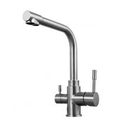  Смеситель для кухонной мойки LEMARK Expert (LM5061S) сталь 