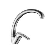  Смеситель для кухни DECOROOM (DR21021) одноручный с повор. изливом, хром 