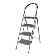  Стремянка-стул Alumet МСН204 с широкими ступенями стальная, 4 ступени 