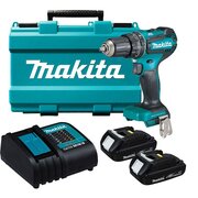  Дрель-шуруповерт аккумуляторная ударная Makita DHP485SYE 2 аккумулятора Li-ion 