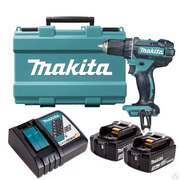  Дрель-шуруповерт аккумуляторная Makita DDF485RFE 2 аккумулятора Li-ion 
