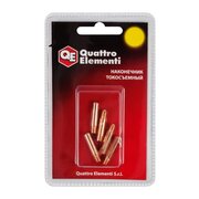  Наконечник токосъемный QUATTRO ELEMENTI 771-275 M8x30 1.0мм, 5шт в блистере, для горелки полуавтомата 
