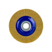  Кордщетка для точил ПРАКТИКА 773-385 мягкая 200 мм, переходники 1/2", 5/8", 3/4", 7/8", 1" 