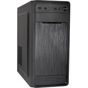  Корпус ExeGate XP-332 Black EX283071RUS ATX, XP400, Black,120mm, 2xUSB, Audio 