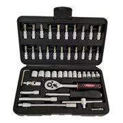  Набор инструментов Maxpiler MXT-46-SET 46 предметов, 1/4", CrV 