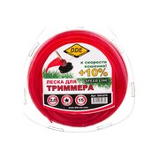  Корд триммерный DDE Speed line 644-870 звезда 2,0ммх15м, красный в блистере 