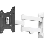  Кронштейн для телевизора Hama Fullmotion 118084 черный/белый 19"-48" настенный 