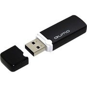  USB-флешка QUMO 16GB USB 2.0 Optiva 02 Black, черный (QM16GUD-OP2-black) 