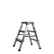  Стремянка алюминиевая двухсторонняя STAIRS AS203 03 ступени 