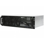  Корпус Procase RU330-B-0 3U rear/front-access server case, черный, без блока питания, глубина 300мм, MB 12"x9.6" 