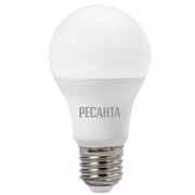  Лампа светодиодная Ресанта LL-R-A60-13W-230-3K-E27 