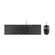  Комплект клавиатура+мышь Genius SlimStar C126 (31330007402) проводной black 