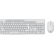  Клавиатура + мышь OKLICK S650 (1875257) клав белый мышь белый USB Multimedia 