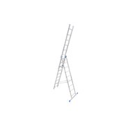  Лестница трехсекционная LadderBel LS309 алюминиевая 9 ступеней 