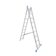  Лестница двухсекционная LadderBel LS209 алюминиевая 9 ступеней 