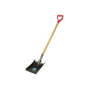 Лопата совковая Землеройка 0112-ЧР рельсовая сталь с черенком и ручкой 