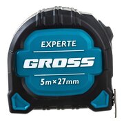  Рулетка Gross Experte 32575 5м x 27мм/двухкомпон. корпус/магнит 
