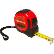  Рулетка Grossmeister 009002004 10м х 25мм/резинопластиковый корпус 