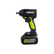  Гайковерт ударный WORX Professional WU279.1 4Ач х2, ЗУ 6А, сумка 