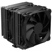  Кулер PentaWave Z06D Black LGA115X/1200/1700/20XX /AM4/AM5 (TDP 270W, 2*120mm PWM Fan, 6 тепловых трубок 6мм, медное основание, 600-1950RPM) 