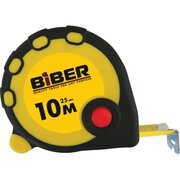  Рулетка Biber Standart 40095 тов-173014 обрезиненный корпус 10мх25мм 
