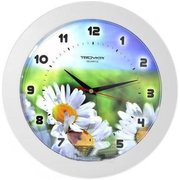  Часы настеннные Troyka Ромашки 51510532 