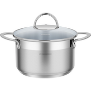  Кастрюля MAUNFELD Gerda MCS58S07 из нерж со стекл. крышкой, 24см, 5,8л 