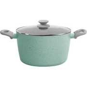  Кастрюля MAUNFELD Helga MCS57FA05FS из кованого алюминия со стекл. крышкой, 24см, 5,7л 
