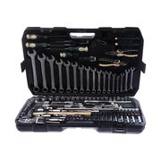  Набор инструмента RockForce RF-41802-5 1/2 1/4 3/8DR с 6-гранными головками 180 предметов 