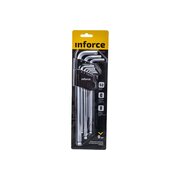  Набор ключей шестигранных Inforce 06-05-95 с шаром 9 штук 