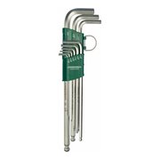  Набор ключей шестигранных Jonnesway H06SA209S (48823) торцевых 9 пр. 
