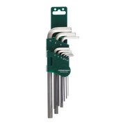  Набор ключей шестигранных Jonnesway H02SM109S (47092) угловых 9 пр. 