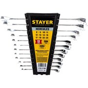  Набор ключей комбинированных Stayer Hercules (27085-H12 z01) 12 шт 8-24 мм 