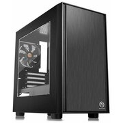  Корпус Thermaltake Versa H17 window (CA-1J1-00S1WN-00) черный без БП mATX 2xUSB2.0 1xUSB3.0 audio bott PSU 